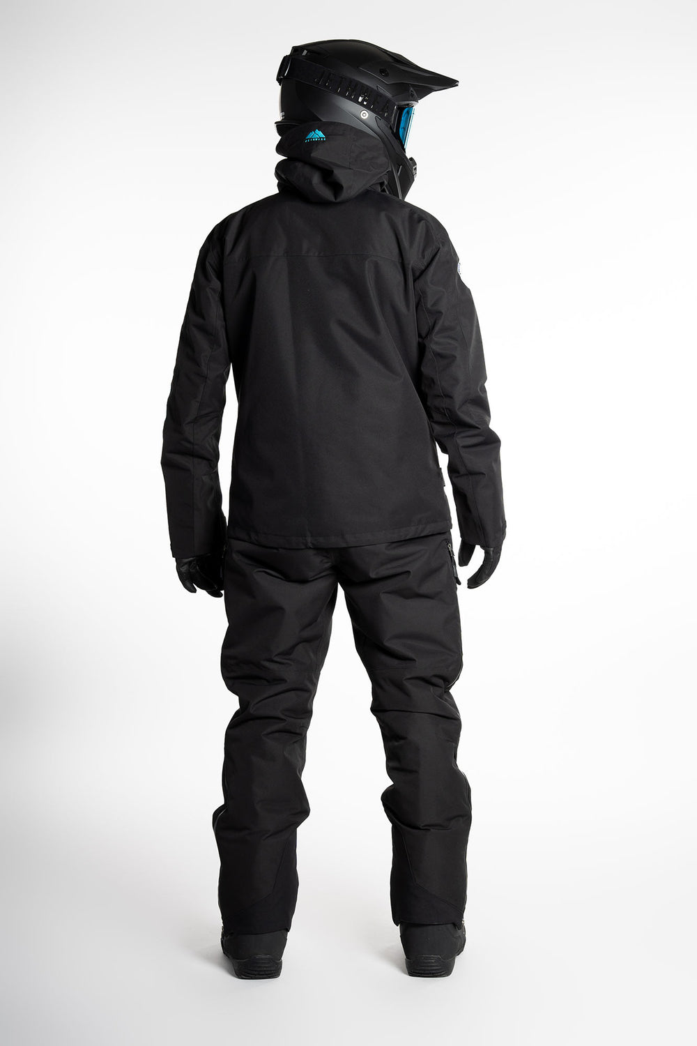 Jethwear M's Crisp Jacket - 60g Foder Skoterjacka Svart/blÄ