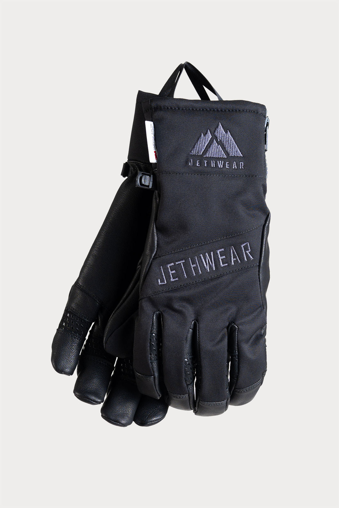 Jethwear Empire glove - skootterihanskat musta/harmaa