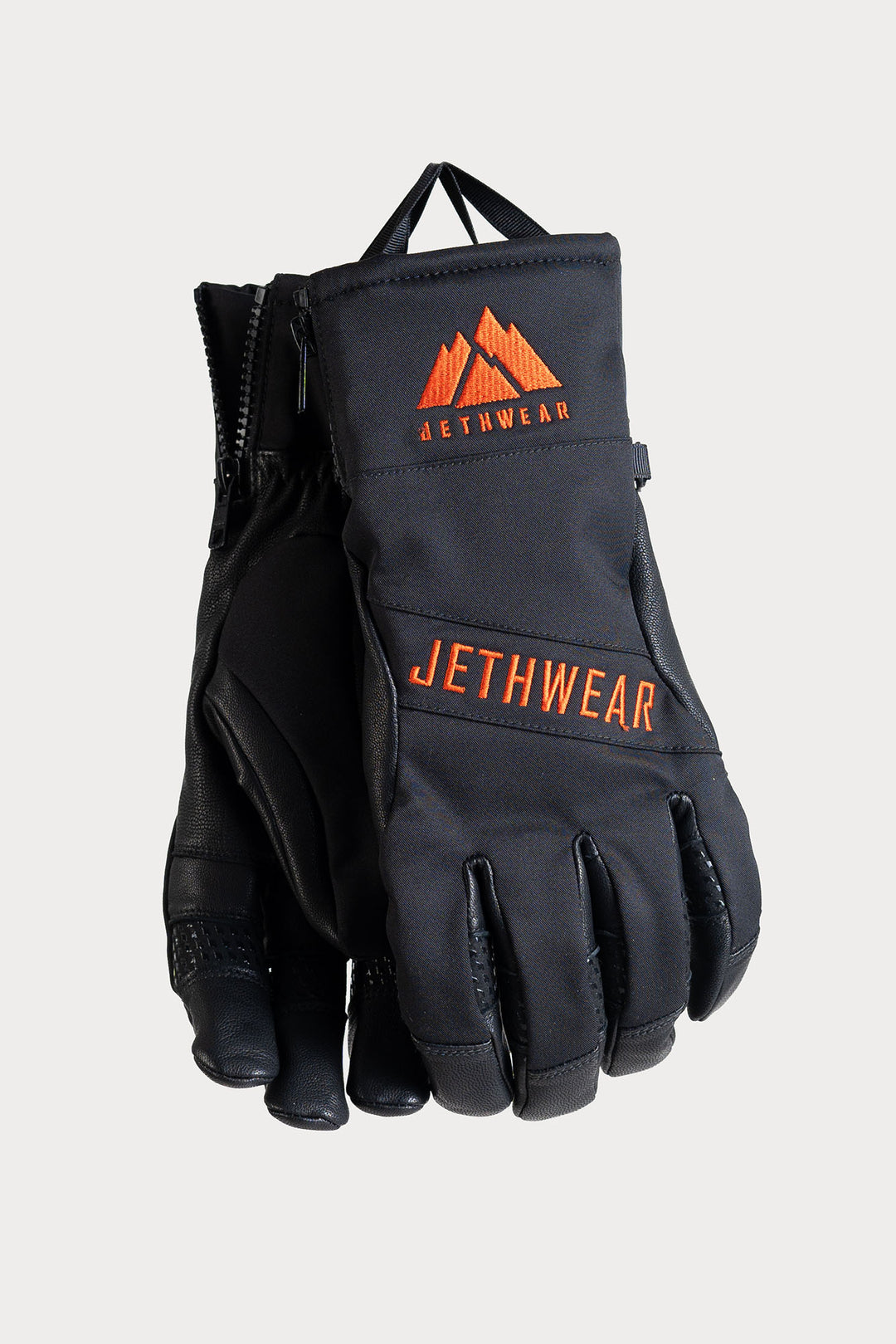 Jethwear Empire glove - skoterhandskar svart/orange