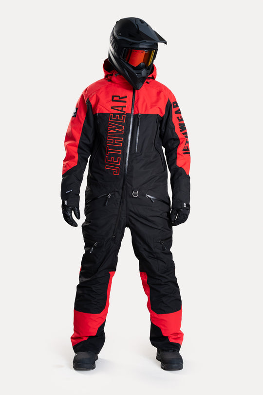 Jethwear The One - Ofodrad skoteroverall Svart/Röd