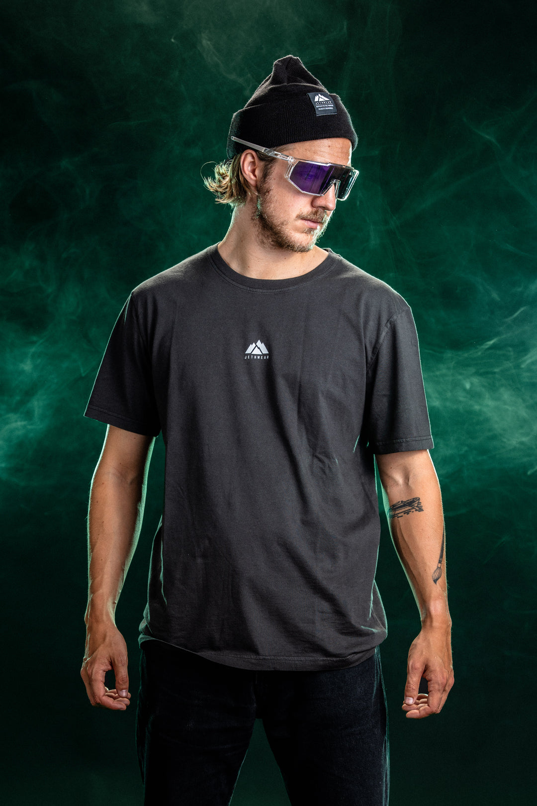 Jethwear T-paita Mountains Grey