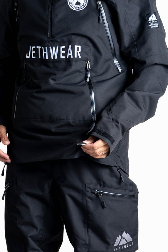 Jethwear flight anorak skoterjacka svart