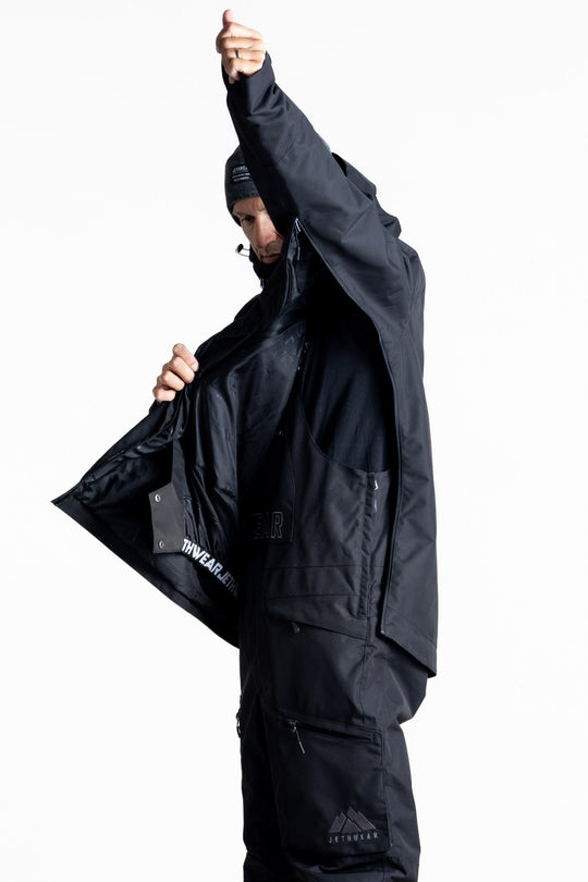 Jethwear flight anorak skoterjacka svart