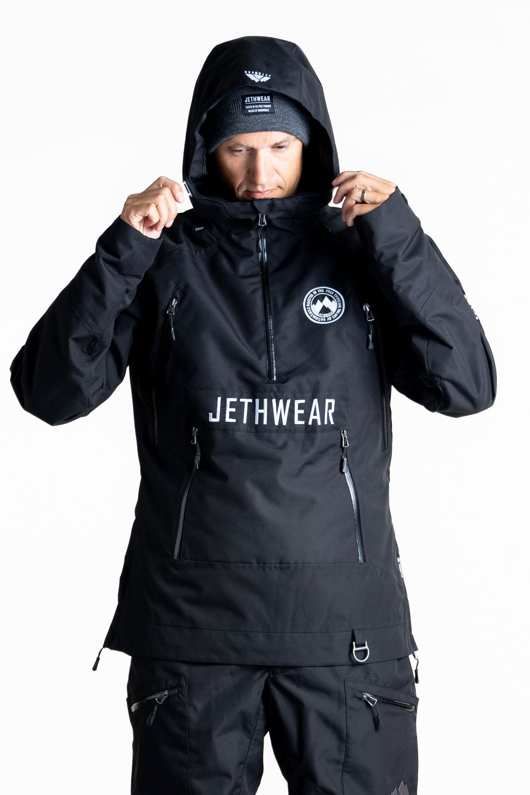 Jethwear flight anorak skoterjacka svart