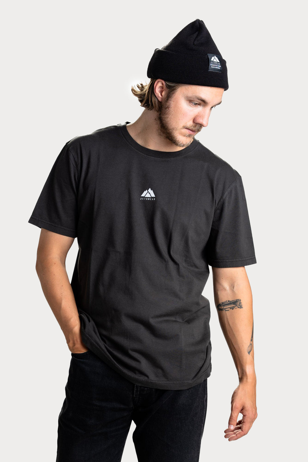 Jethwear T-paita Mountains Grey