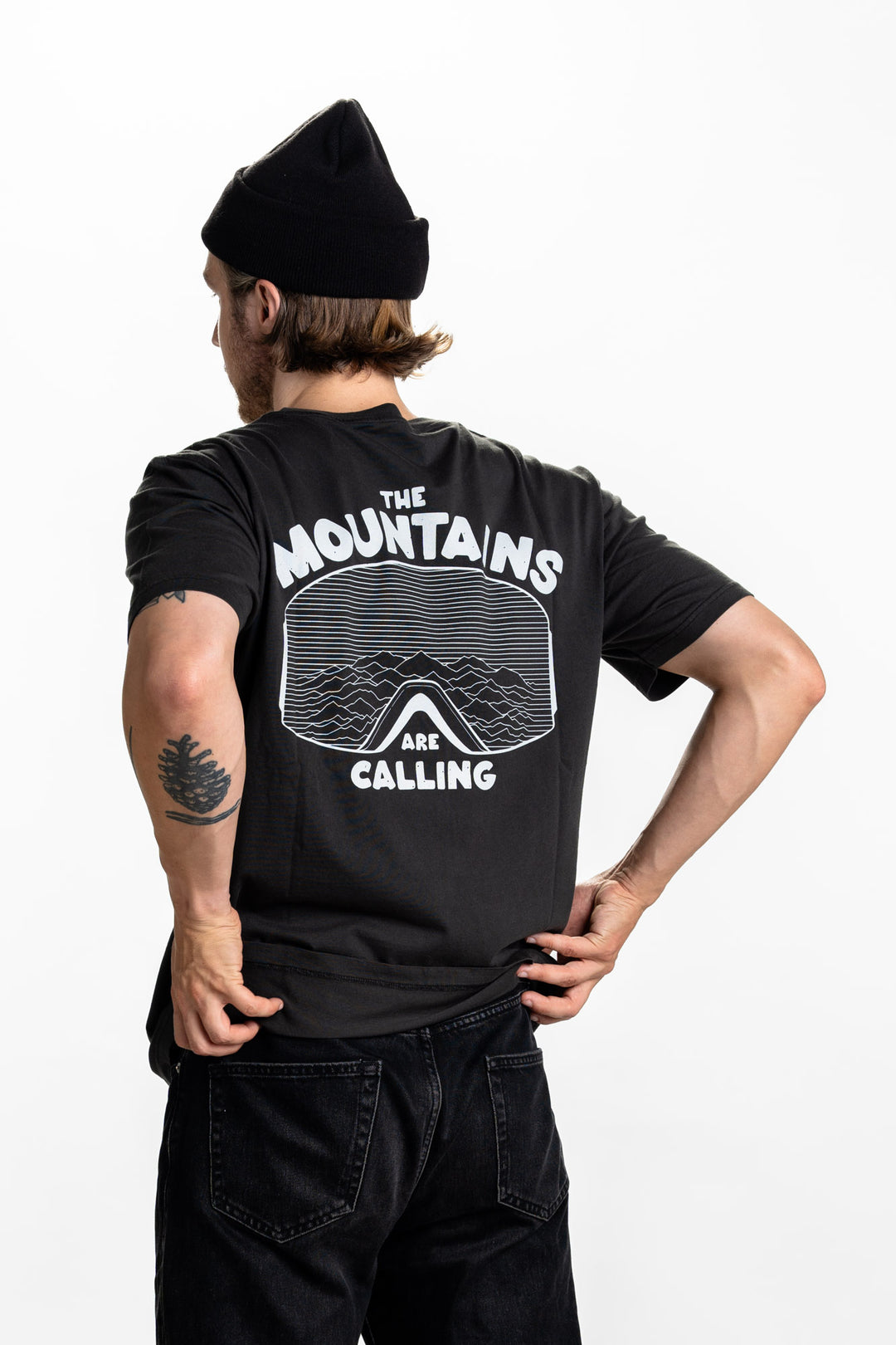 Jethwear T-paita Mountains Grey