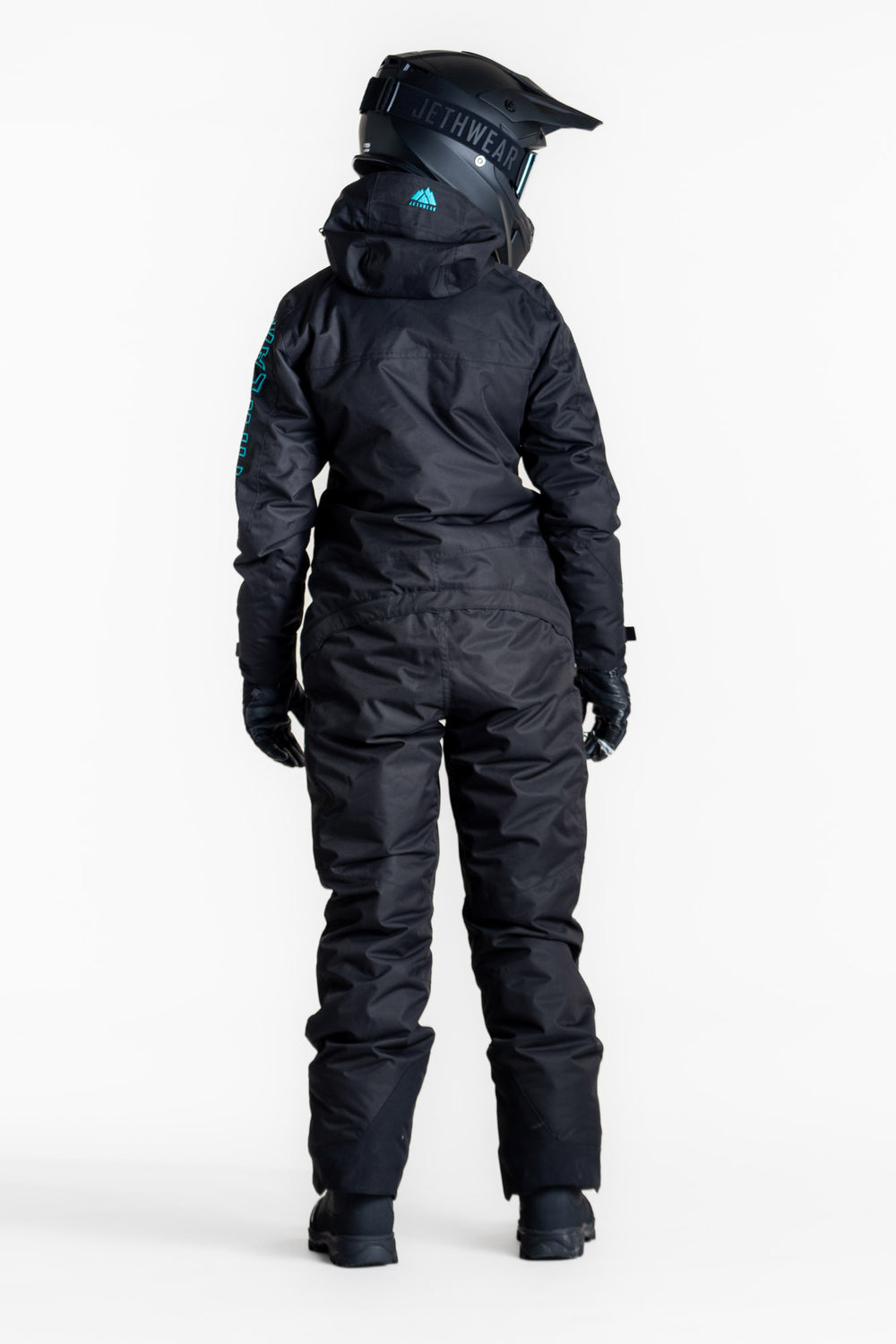 Jethwear w's the one fodrad skoteroverall svart/blÄ