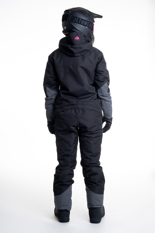 Jethwear W's freedom suit fodrad skoteroverall svart/rosa