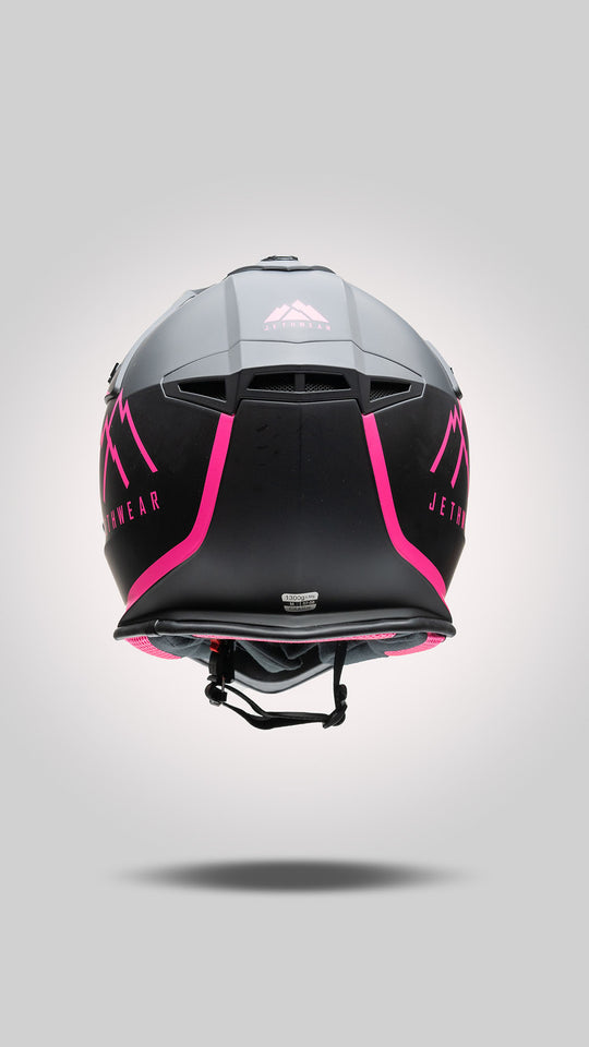 Jethwear Force Scooter -kypÀrÀ musta/vaaleanpunainen