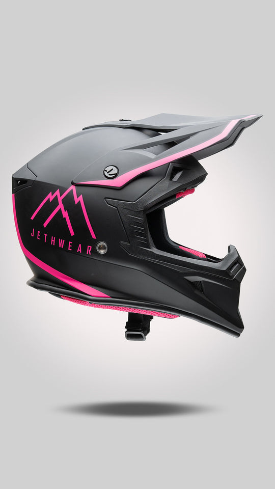 Jethwear Force Scooter -kypÀrÀ musta/vaaleanpunainen