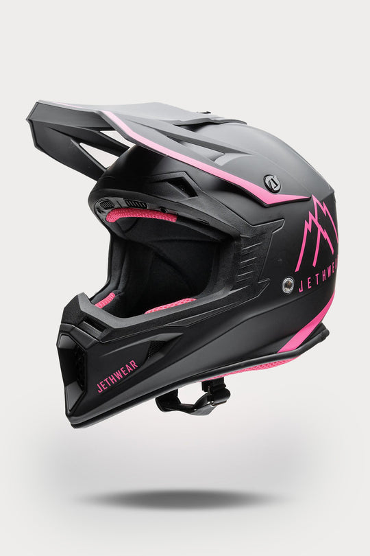 Jethwear Force Scooter -kypÀrÀ musta/vaaleanpunainen