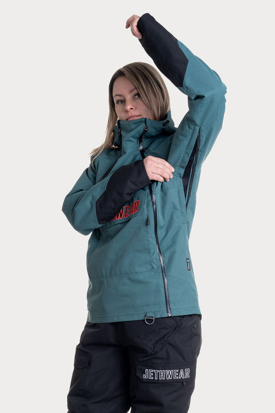 Jethwear Flight Anorak - Dark Emerald