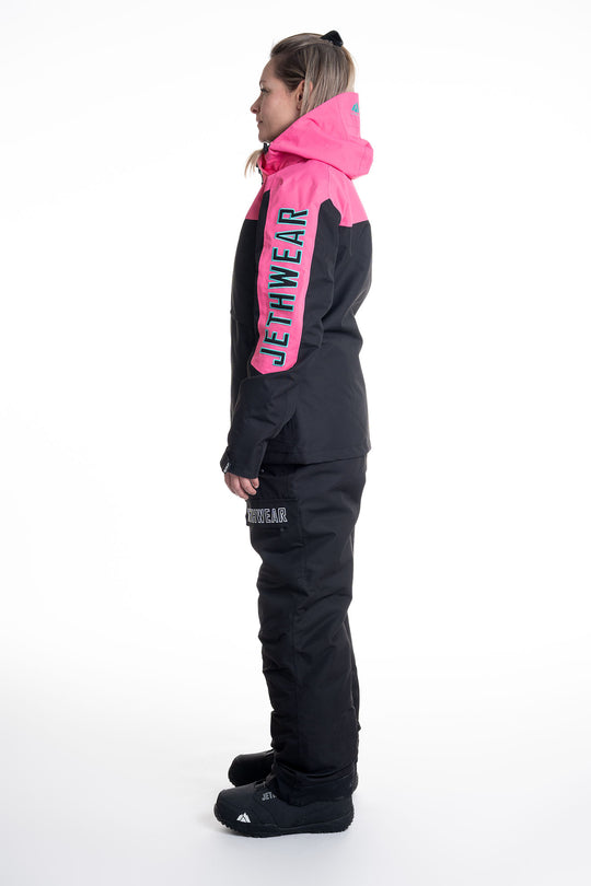 Jethwear W's Glacial Jacket S.A.F.E - Fodrad Skoterjacka Rosa