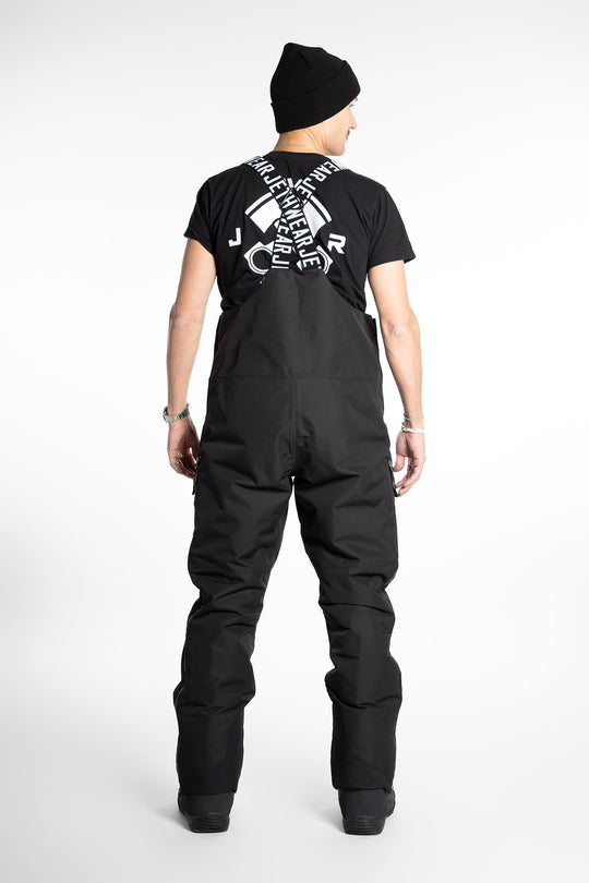 Jethwear M's Treeline Bib Pant S.A.F.E - Fodrade Skoterbyxor Svart