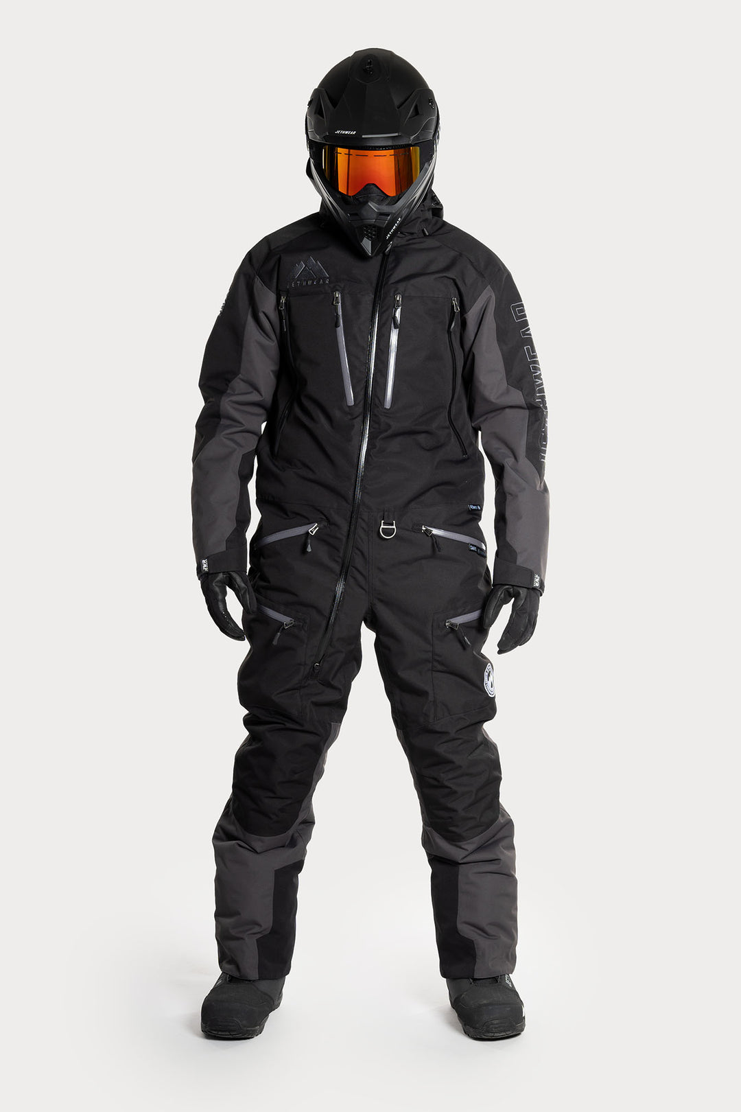 Jethwear The One S.A.F.E - Fodrade skoteroverall Svart/Iron