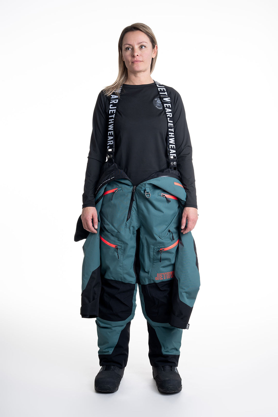 Jethwear W's The One S.A.F.E - Dark Emerald Fodrad Skoteroverall