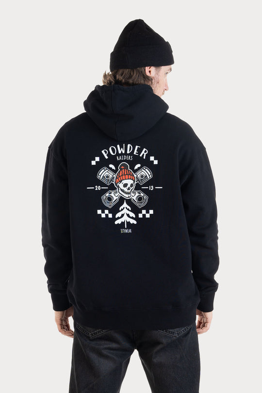 Jethwear Hood "Powder Raiders" - Svart