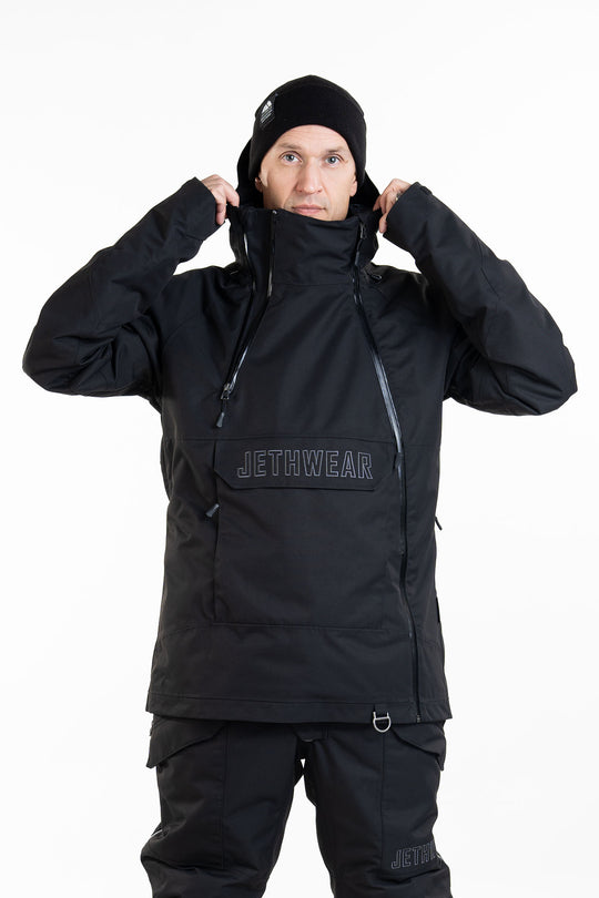 Jethwear Flight Anorak - Black