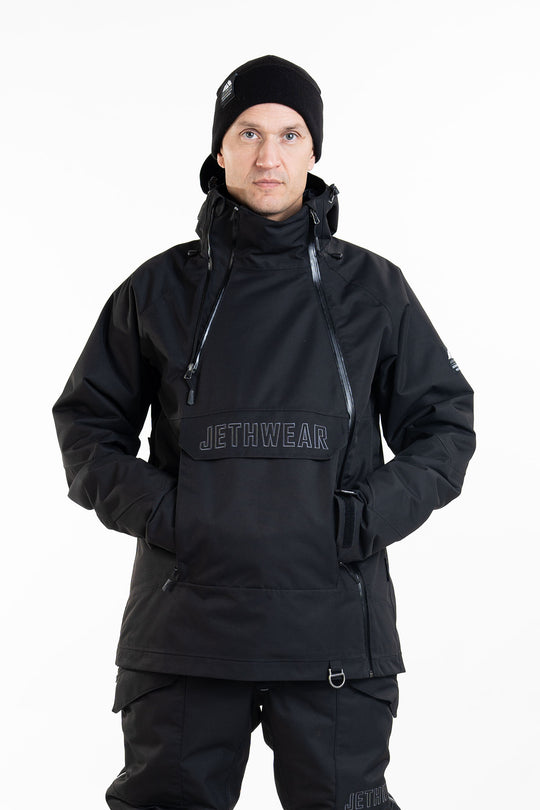 Jethwear Flight Anorak - Black