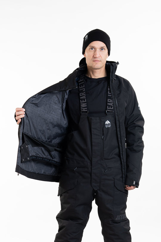 Jethwear Flight Anorak - Black