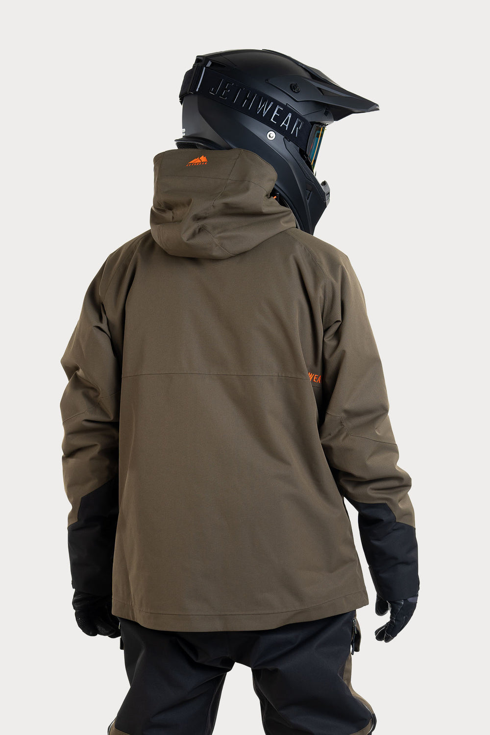 Jethwear Flight Anorak - Olive / Orange