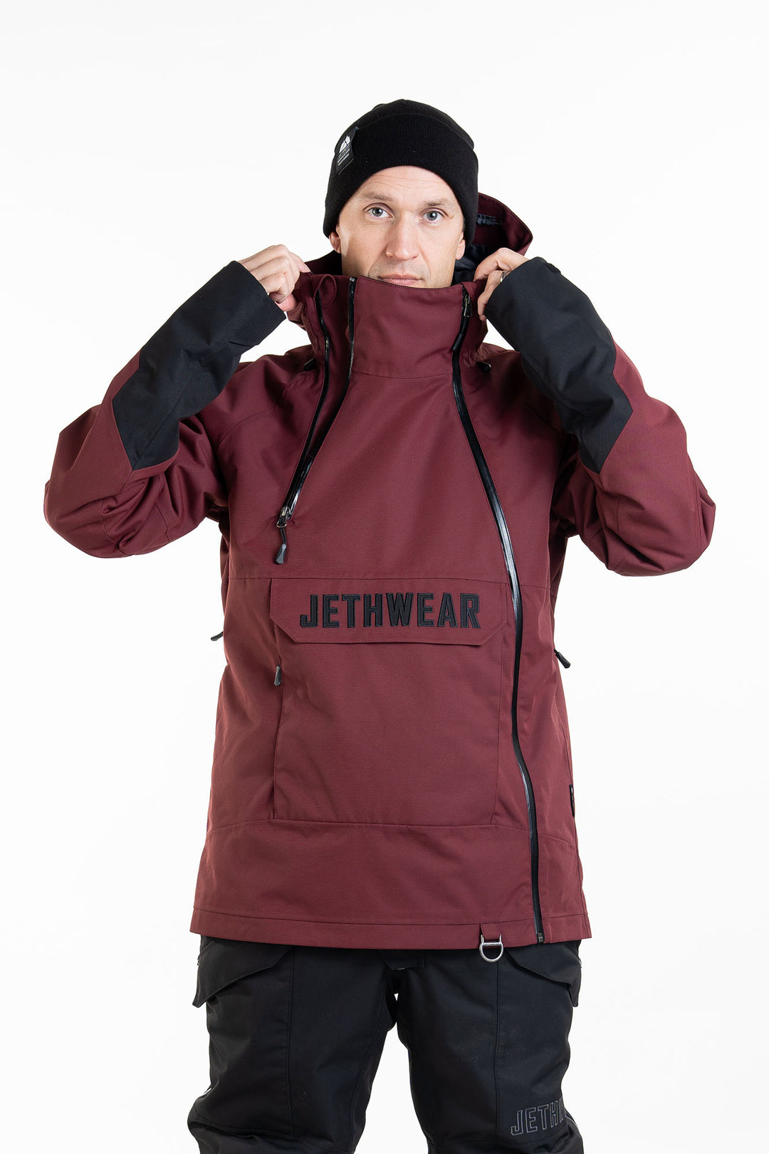 Jethwear Flight Anorak - Burgundy