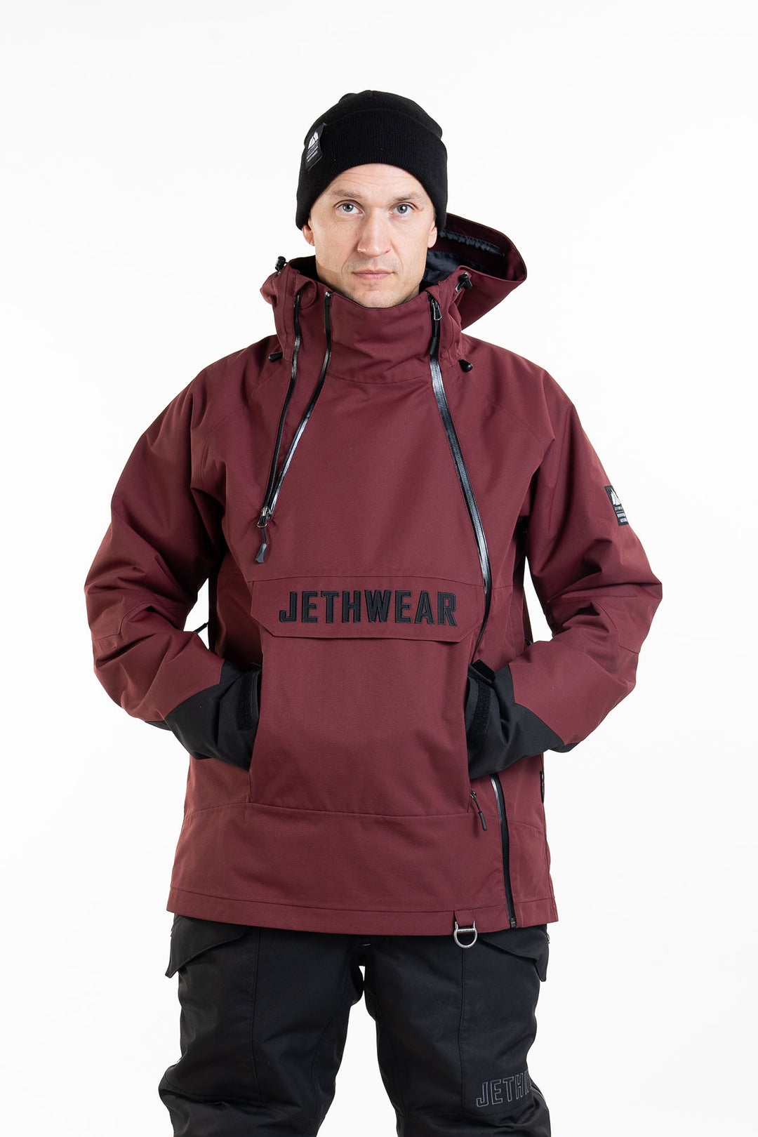 Jethwear Flight Anorak - Burgundy