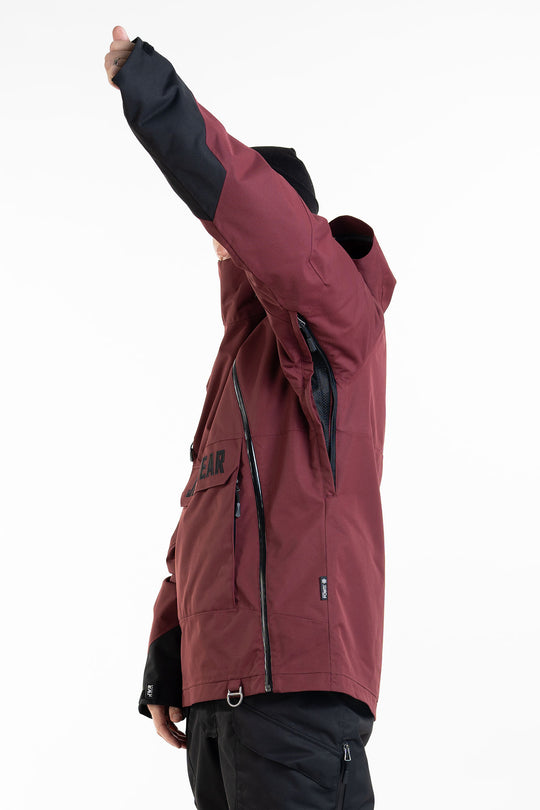 Jethwear Flight Anorak - Burgundy