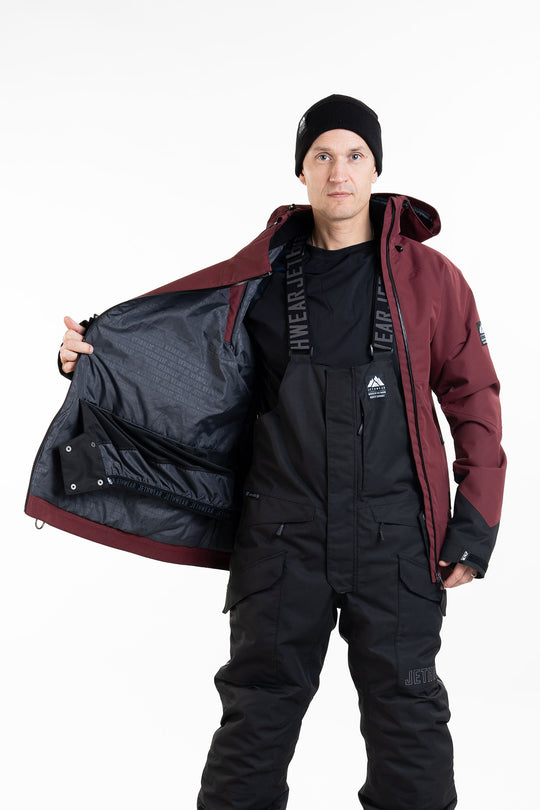 Jethwear Flight Anorak - Burgundy