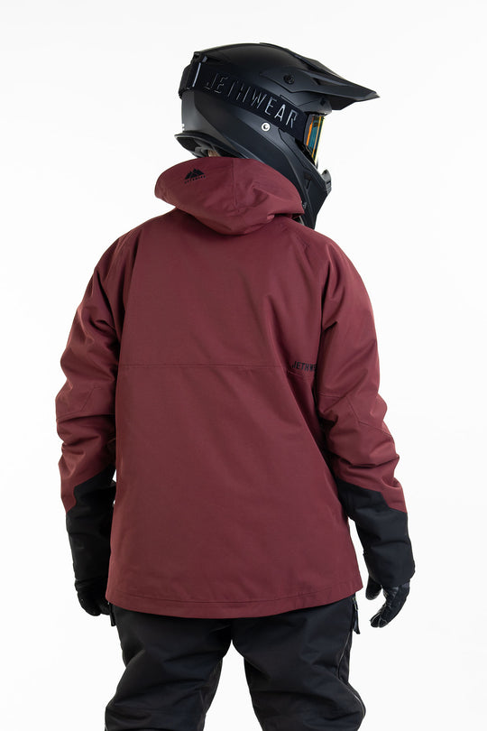 Jethwear Flight Anorak - Burgundy