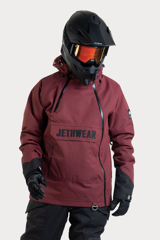 Jethwear Flight Anorak - Burgundy