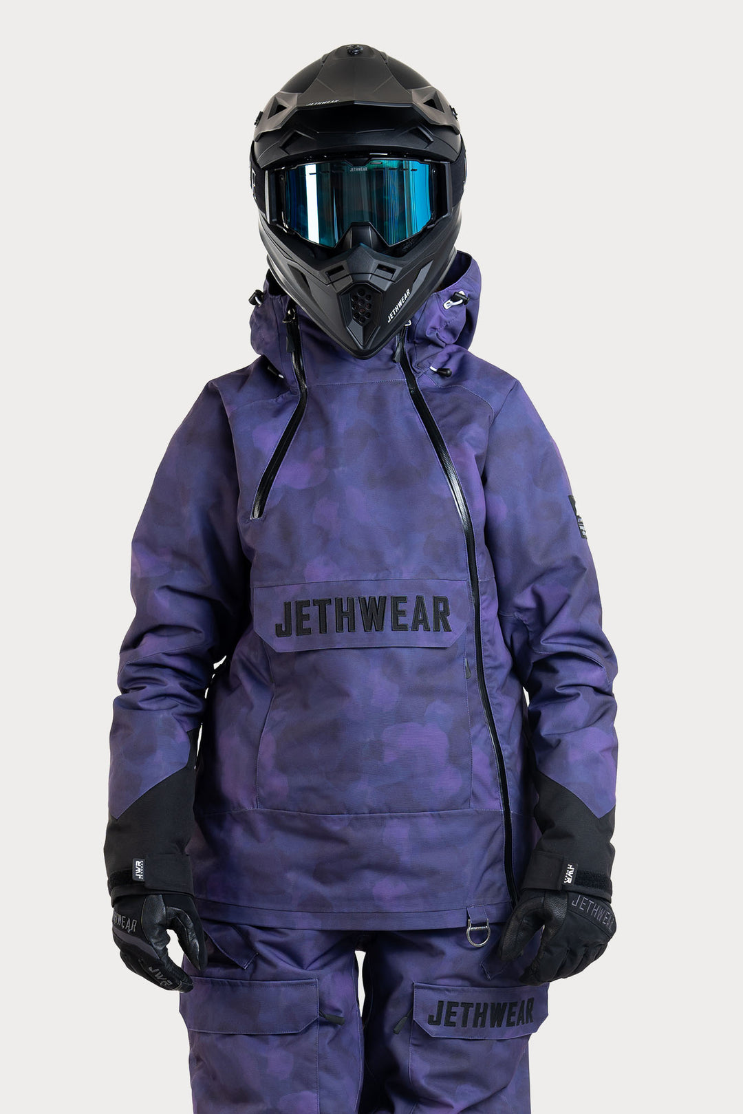 Jethwear Flight Anorak - Purple Tiedye