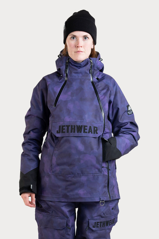 Jethwear Flight Anorak - Purple Tiedye