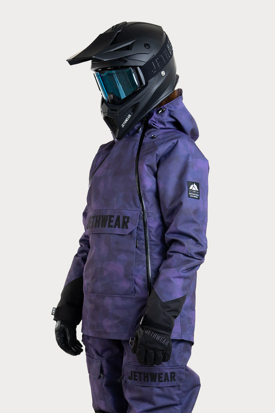 Jethwear Flight Anorak - Purple Tiedye