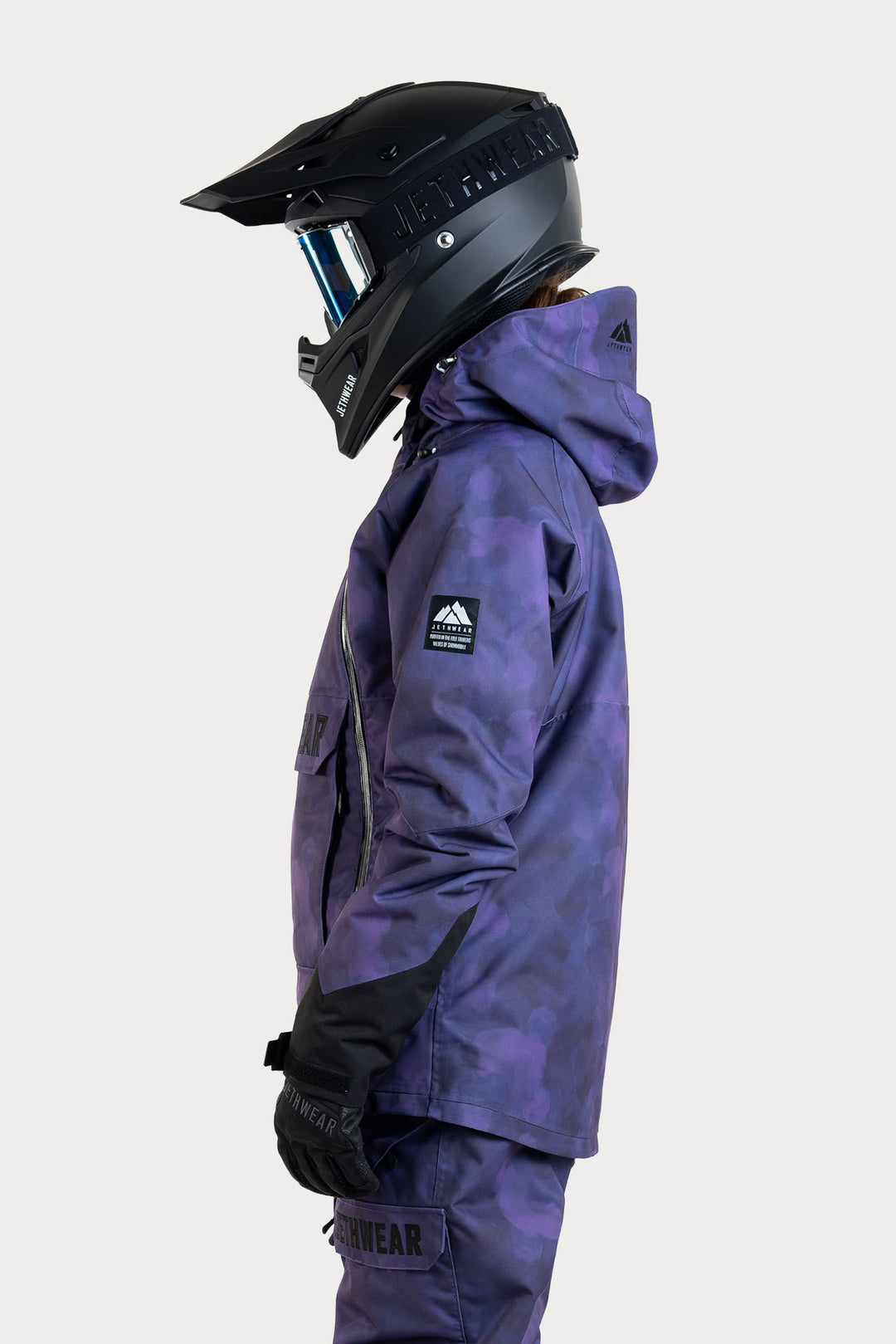 Jethwear Flight Anorak - Purple Tiedye