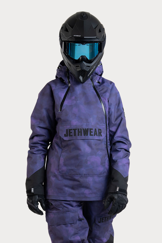 Jethwear Flight Anorak - Purple Tiedye