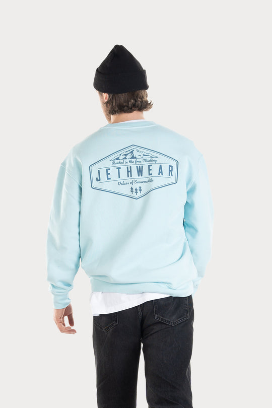 Jethwear Crewneck "Rooted" - Mint