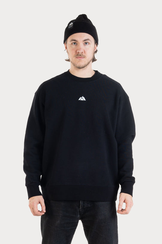 Jethwear Crewneck "Powder Raiders" - Svart