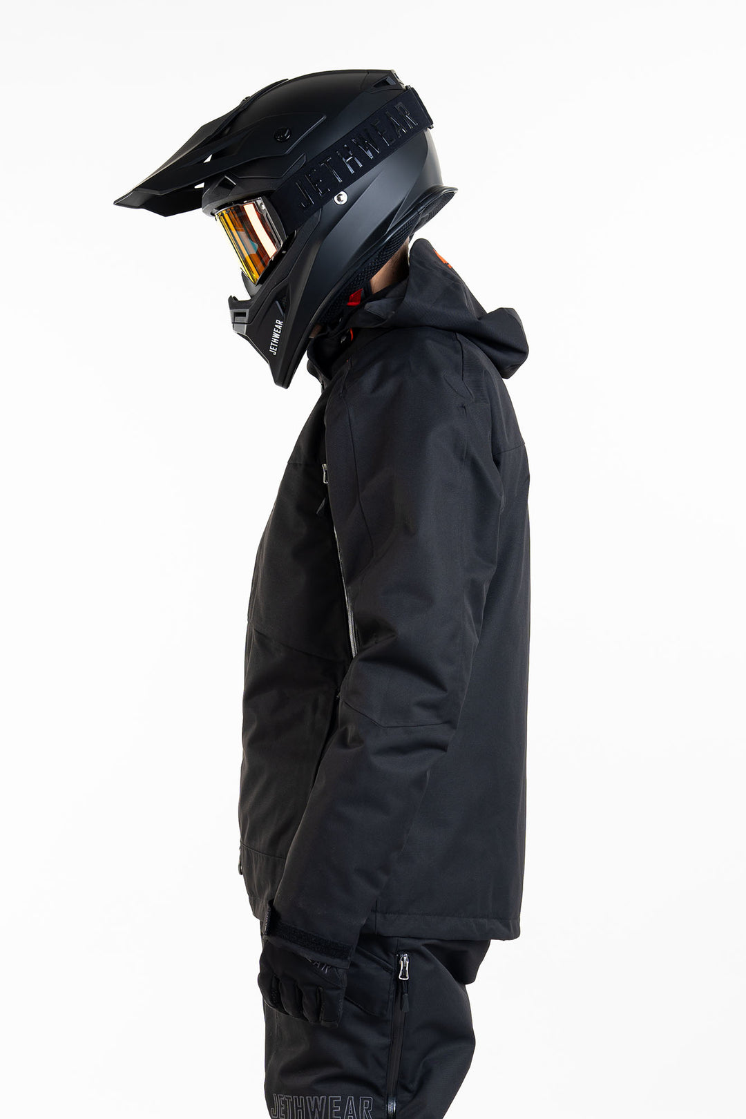 Jethwear Venture Jacket - Black/Orange S.A.F.E