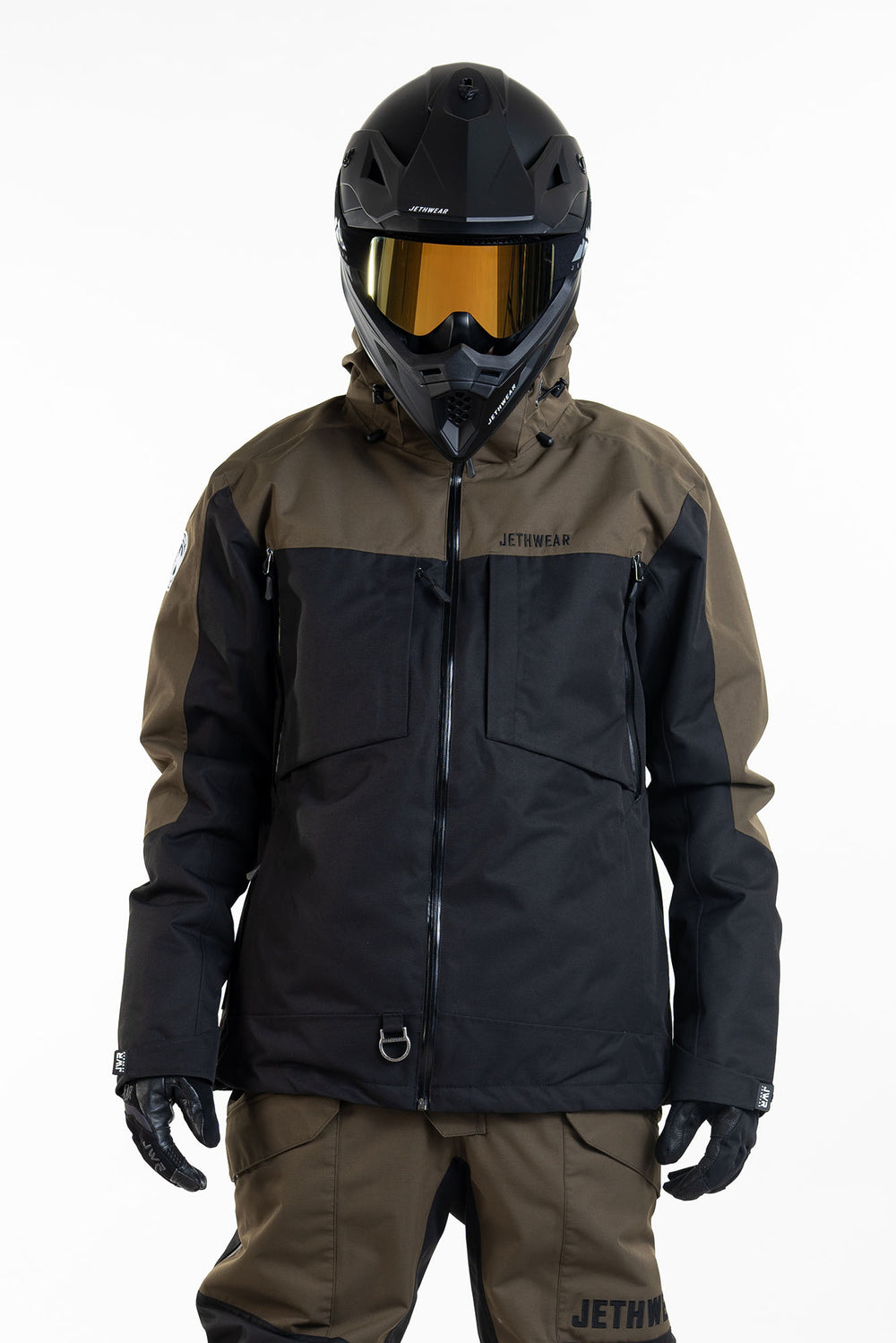 Jethwear Venture Jacket - Black/Olive S.A.F.E