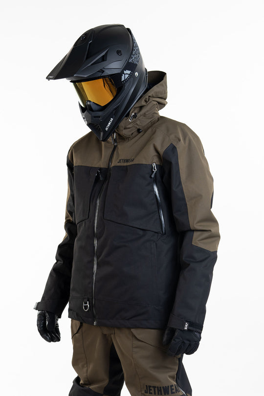 Jethwear Venture Jacket - Black/Olive S.A.F.E
