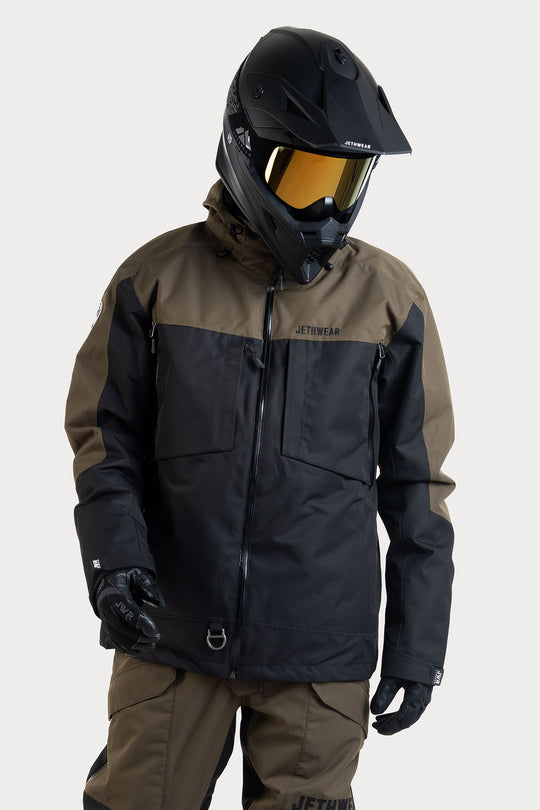 Jethwear Venture Jacket - Black/Olive S.A.F.E