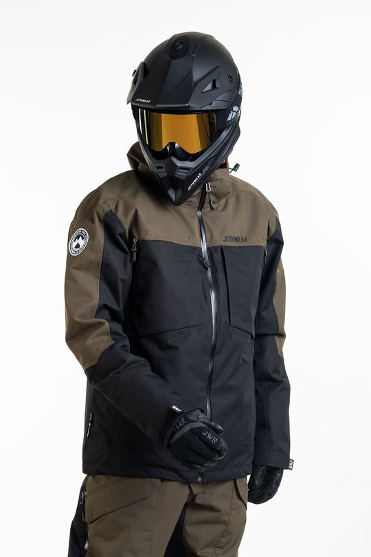 Jethwear Venture Jacket - Black/Olive S.A.F.E