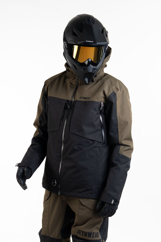 Jethwear Venture Jacket - Black/Olive S.A.F.E
