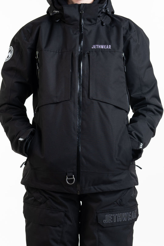 Jethwear Venture Jacket - Black/Purple S.A.F.E