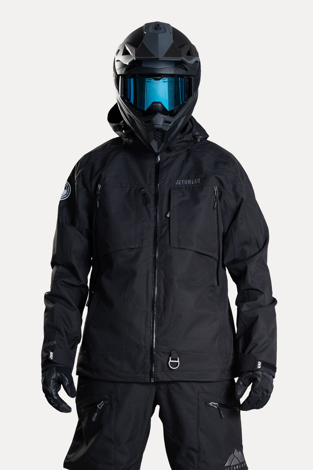 Jethwear Burn Jacket - Svart Skaljacka