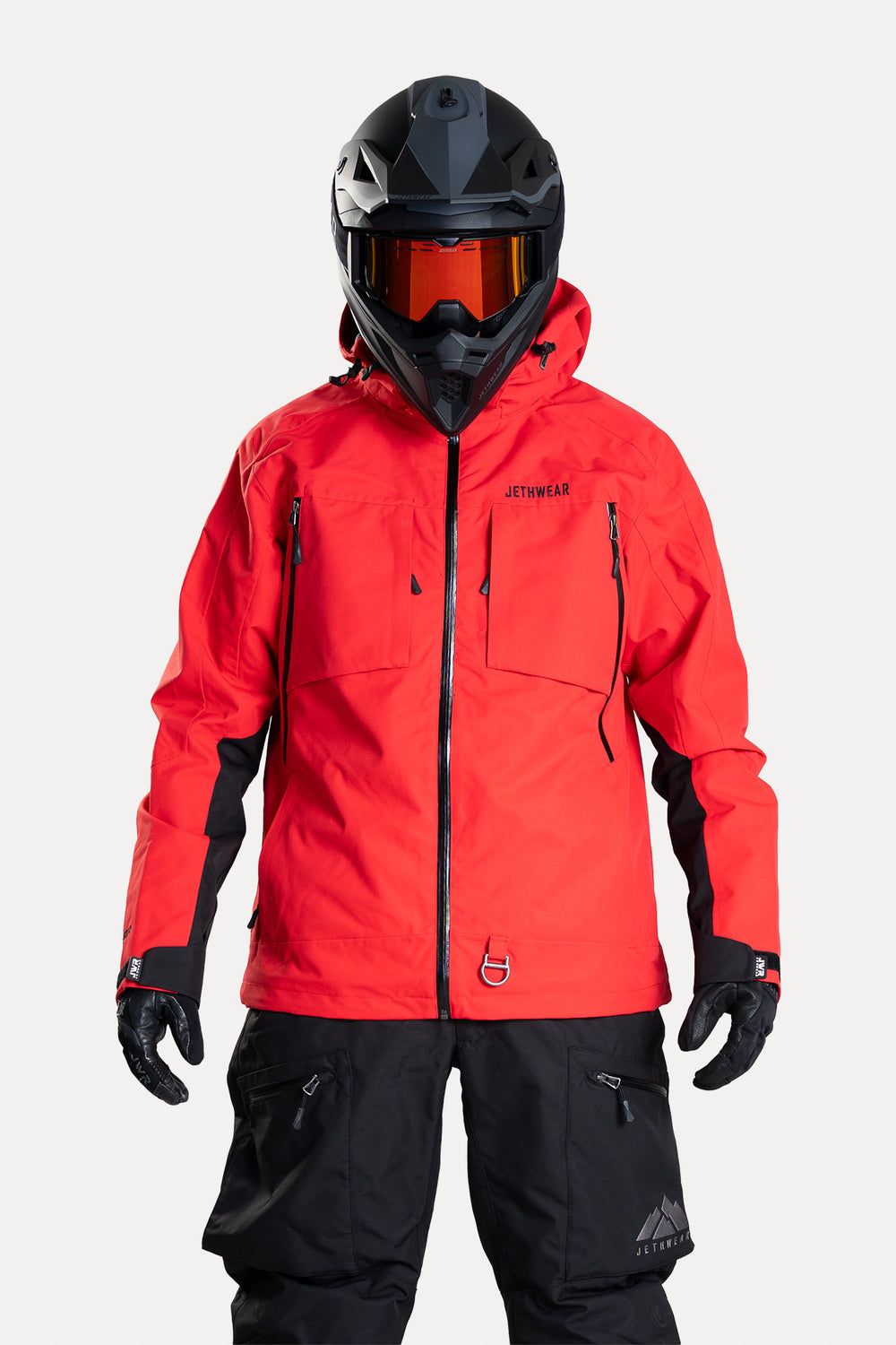 Jethwear Burn Jacket - Röd Skaljacka