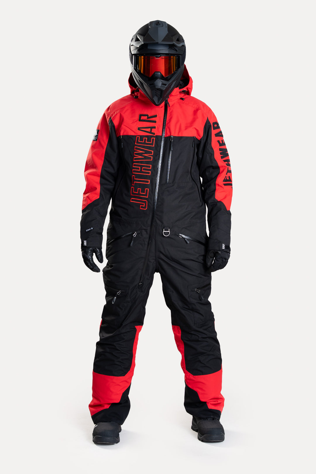 Jethwear The One - Ofodrad skoteroverall Svart/Röd
