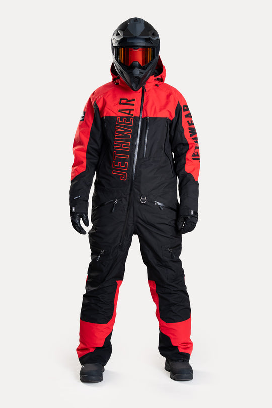 Jethwear The One - Ofodrad skoteroverall Svart/Röd