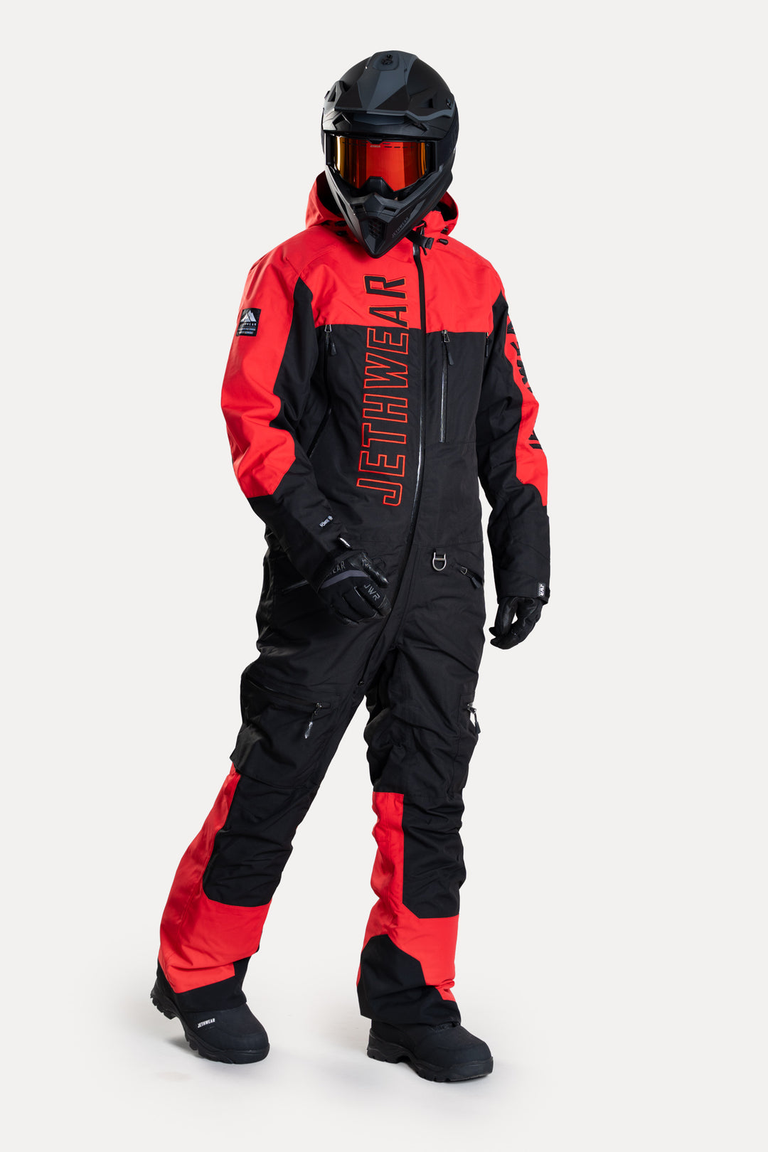 Jethwear The One - Ofodrad skoteroverall Svart/Röd